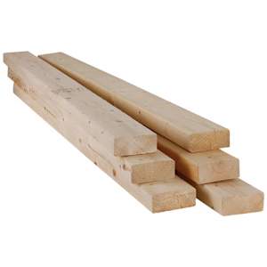 Kiln Dried Spruce Lumber   2 in. x 4 in. x 16 ft.