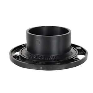 ABS Adjustable Toilet Flange - 4 in. x 3 in.