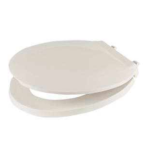 Deluxe Round Plastic Toilet Seat