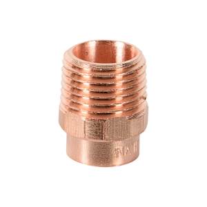Adaptateur cuivre 1/2 po soudé x 1/2 po MPT