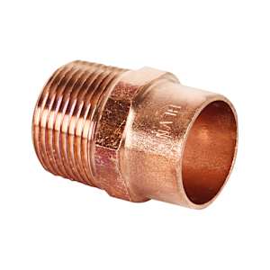 Copper Adapter 3/4 in. SO x 3/4 in. MPT