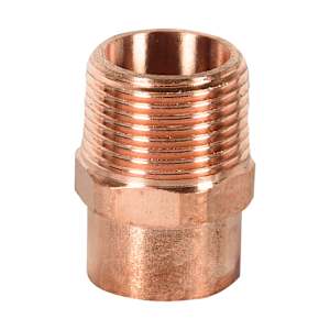 Copper Adapter 3/4 in. SO x 3/4 in. MPT