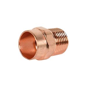 Copper Adapter (F x M) , 1/2 in. x 3/8 in.