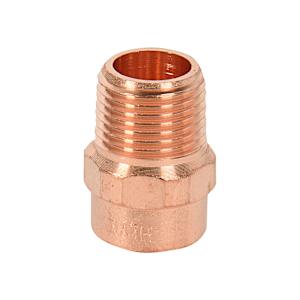 Copper Adapter (F x M) , 1/2 in. x 3/8 in.