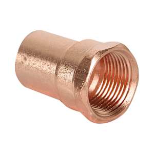 Copper Adapter 3/4 in. SO x 3/4 in. FPT