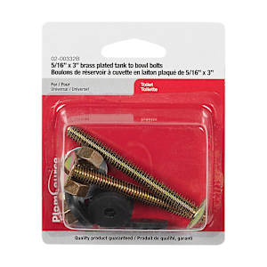 Toilet Tank Bolts Pkg/2