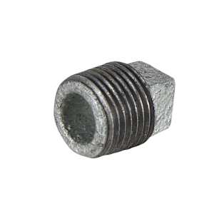 Galvanized Plug - 1 in.