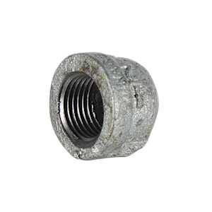 Galvanized Cap - 3/4 in.