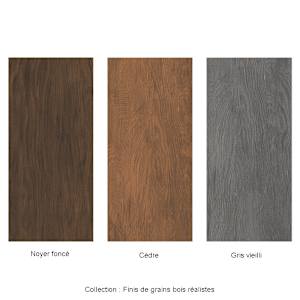 5-1/4 in. Bellara Steel Siding Woodgrain Finish Mountain Cedar