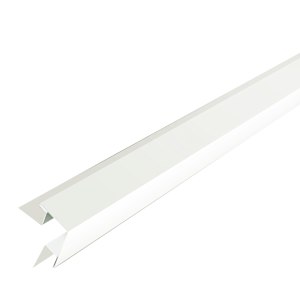 Bellara Steel Siding Outside Corner 10 ft. Cambridge White