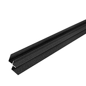 Bellara Steel Siding Inside Corner 10 ft. Ebony