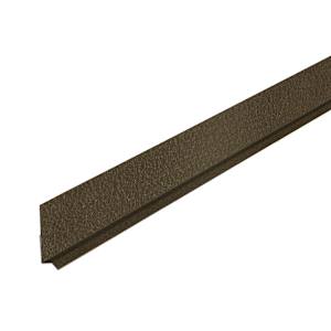 Bellara Steel Siding Drip Edge 10 ft. Espresso
