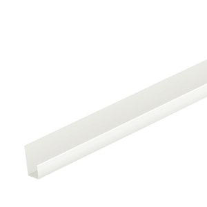Bellara Steel Siding J Moulding 10 ft. Cambridge White