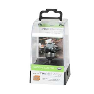 Mèche à rainurer pour toupie Trex