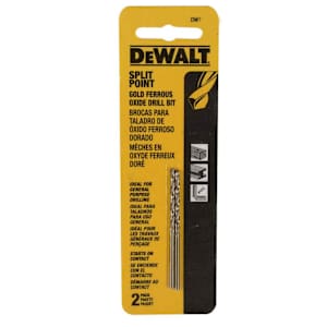 DEWALT Split Point Drill Bits 7/64 in. Pkg/2