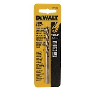 DEWALT Pilot Point Drill Bit - 15/64 in.