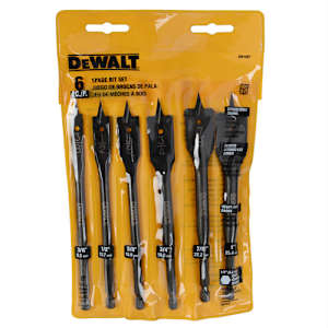 DEWALT Spade Bit Set/6