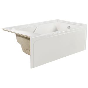 Baignoire alcôve Miranda Cordo drain à droite 60 po x 30 po