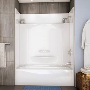 Baignoire-douche sectionnelle Essence drain à droite 60 po x 30 po MAAX