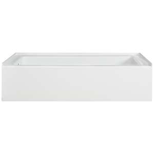 TASSILI Bristol Alcove Bathtub Left-Hand Drain 60 in. x 30 in.