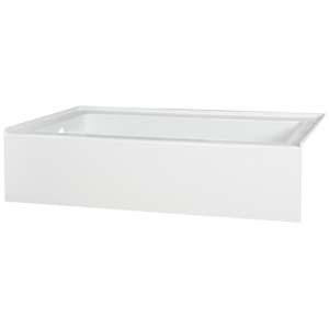TASSILI Bristol Alcove Bathtub Left-Hand Drain 60 in. x 30 in.