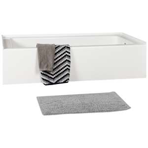Baignoire alcôve Bristol drain à droite 60 po x 30 po TASSILI