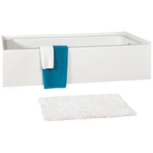 Baignoire alcôve Bristol drain à droite 60 po x 30 po TASSILI