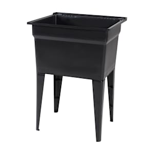Cuve de lavage noire