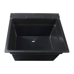 Cuve de lavage noire