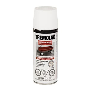 Tremclad Anti-Rust Flat White Paint - 340 g