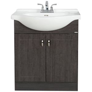 Meuble-lavabo Elsa gris 29 1/2 po TASSILI