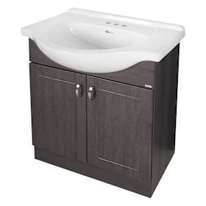 Meuble-lavabo Elsa gris 29 1/2 po TASSILI