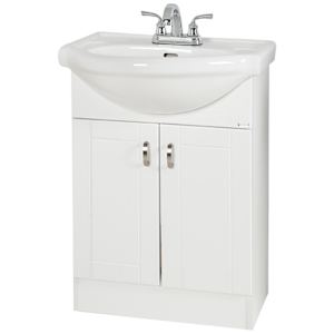 Meuble-lavabo Elsa blanc 23 13/16 po TASSILI