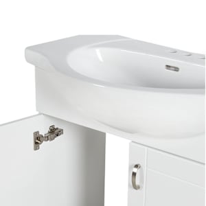 Meuble-lavabo Elsa blanc 23 13/16 po TASSILI