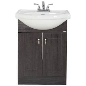 Meuble-lavabo Elsa gris 23 13/16 po TASSILI
