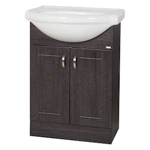 Meuble-lavabo Elsa gris 23 13/16 po TASSILI