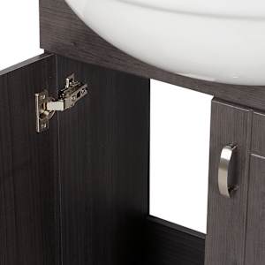Meuble-lavabo Elsa gris 23 13/16 po TASSILI