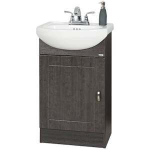 Meuble-lavabo Elsa gris 19 7/8 po TASSILI