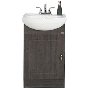 Meuble-lavabo Elsa gris 19 7/8 po TASSILI