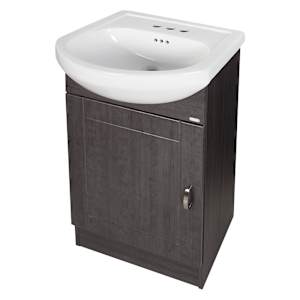 Meuble-lavabo Elsa gris 19 7/8 po TASSILI