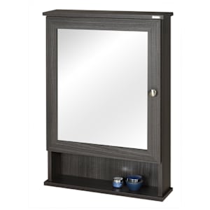 Pharmacie Elsa grise avec miroir 19 11/16 po x 29 1/2 po TASSILI