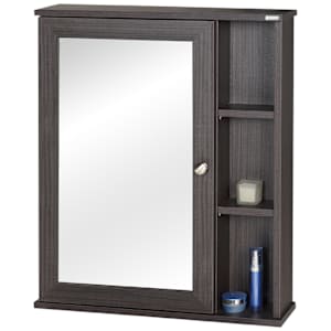 Pharmacie Elsa grise avec miroir 23 5/8 po x 29 1/2 po TASSILI