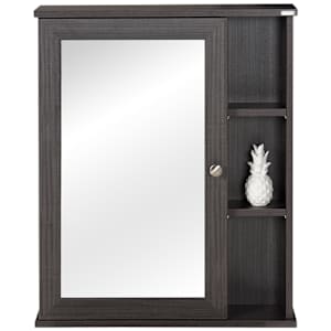 Pharmacie Elsa grise avec miroir 23 5/8 po x 29 1/2 po TASSILI