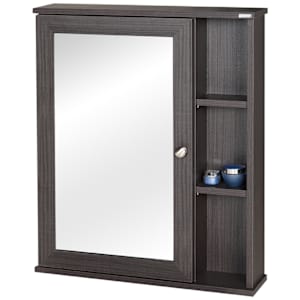 Pharmacie Elsa grise avec miroir 23 5/8 po x 29 1/2 po TASSILI