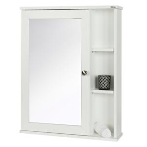 Pharmacie Elsa blanche avec miroir 23 5/8 po x 29 1/2 po TASSILI