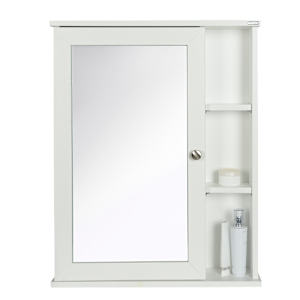 Pharmacie Elsa blanche avec miroir 23 5/8 po x 29 1/2 po TASSILI