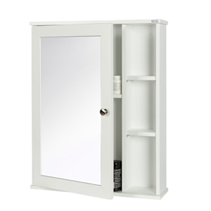 Pharmacie Elsa blanche avec miroir 23 5/8 po x 29 1/2 po TASSILI