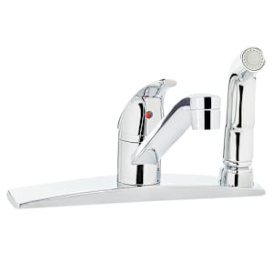 1-Handle with Vegetable Sprayer Kitchen Faucet Chrome