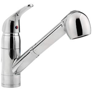 Classic 1-Handle Pull-Out Kitchen Faucet Chrome