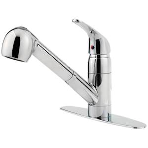 Classic 1-Handle Pull-Out Kitchen Faucet Chrome